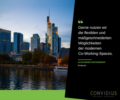Hallo Frankfurt, hier kommt CONVIDIUS!